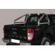 ROLL BAR INOX DBL TUBE Ø 76 FORD RANGER 2012+ AVEC MARQUAGE