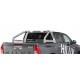 ROLL BAR INOX DBL TUBE Ø 76 TOYOTA HILUX 2016+ AV BARRE