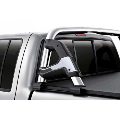 ROLL BAR CHROME COMPATIBLE BACHE SOUPLE TOYOTA HILUX DBL CAB 05/2015