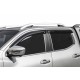 DEFLECTEUR D'AIR MERCEDES CLASSE X 2017+ (4P) DARK SMOKE DOUBLE CAB