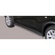 TUBES PROTECTION MARCHE-PIEDS INOX Ø 50 NISSAN JUKE 2010+