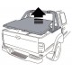 TONNEAU COVER PF ABS3 NISSAN D40 05/15 DC NN PEINT+RLB THERMOLA 150CM