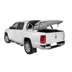 TONNEAU COVER PF ABS3 VOLKSWAGEN AMAROK DCAB NON PEINT+ ROLL BAR INOX