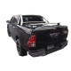 ROLL BAR INOX NOIR DBL TUBE Ø70 POUR TANGO TOYOTA HILUX 2016+ Double Cab