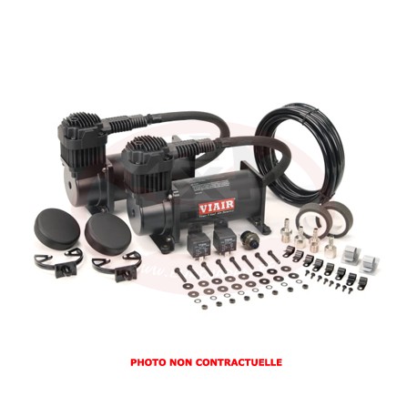 Compressor Kit - Dual Stealth Black 400C (CE) Hi-Performance Value Pack