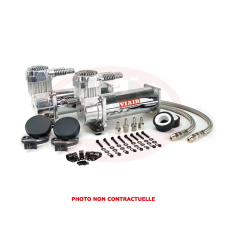 Compressor Kit - Dual Chrome 444C High-Performance Value Pack