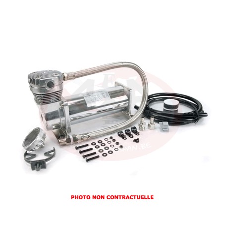 460C Chrome Compressor Kit - 3/8  Port (12V)