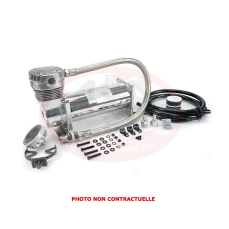 480C 200 PSI Chrome Compressor Kit - 3/8  Port (12V)