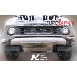 Ski de protection avant en aluminium de 8mm pour Mitsubishi L200 après 2015 & Fiat Fullback