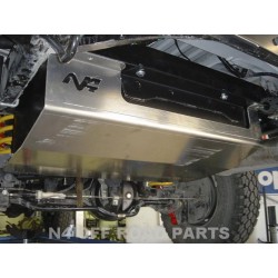 Ski de protection de réservoir supplémentaire N4 en aluminium de 5mm pour Toyota KDJ120