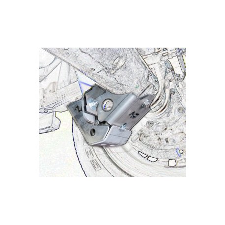 Rear Shoks absorber protection -  Mitsubishi L200 - 2015