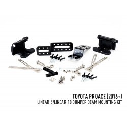 LAZER - Toyota Proace 2016+ Bumper Beam Mounting Kit