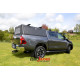 HARDTOP EXPLORER 3 / Toyota Hilux Revo 16+ EC, canopy black, tread plate, full rear door