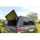 HARDTOP EXPLORER 3 / Toyota Hilux Revo 16+ EC, canopy black, tread plate, full rear door