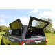 HARDTOP EXPLORER 3 / Toyota Hilux Revo 16+ EC, canopy black, tread plate, full rear door