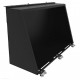 Box latéral universel Alu Cab 1250 mm - Noir