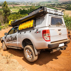 Hard-top Explorer Alu Cab Ford Ranger 2012+ Extra Cabine - Gris / Lisse