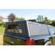 HARD-TOP ALU CAB Explorer - Ford Ranger 2012+ Double CAB - Noir / Strié / Grand porte arrière