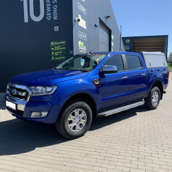 Alu-Cab Hardtop Explorer Ford Ranger 2012+ Doppelkabine silber/ glatt