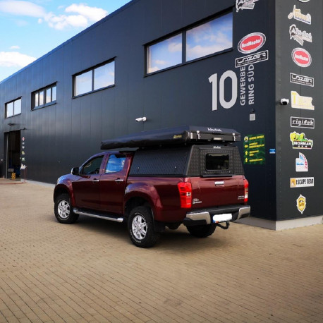 HARDTOP ALU CAB ALU NOIR STRUCTURE ISUZU D-MAX DC 2012+