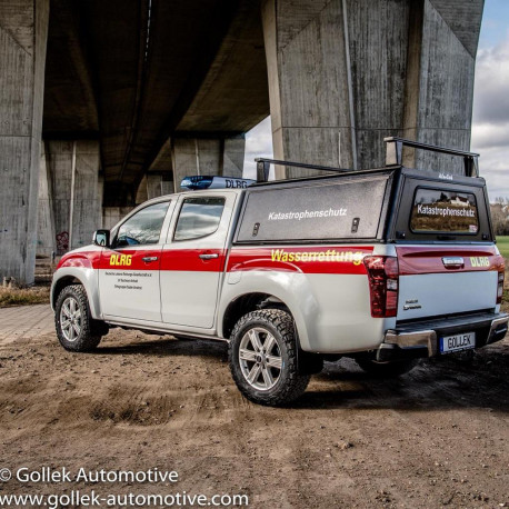 Hard-top Explorer Alu Cab Isuzu D-Max (2012-20) Double Cabine - Noir / lisse