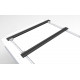 Load bars (two), 1 450 mm width High profile (WITHOUT feet) - black