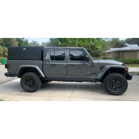 Hard Top Alu Cab pour JEEP Gladiator Noir strié