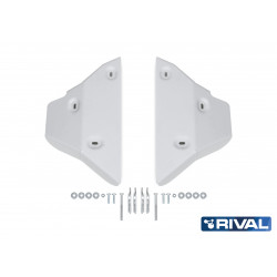 RIVAL aluminum shielding - Front triangles - Isuzu D-Max 2021+