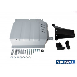 RIVAL aluminum shielding - Transfer case - Nissan Navara D40 / NP300 15+ / Mercedes Class-X 18+