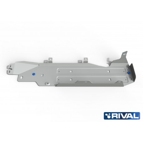 Blindage aluminium RIVAL - Réservoir à carburant - Jeep Wrangler JK (4P) 2007/18