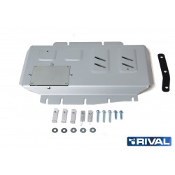 Blindage aluminium RIVAL - Moteur - Nissan Navara D40 / NP300 15+ / Pathfinder / Mercedes Class-X 18+