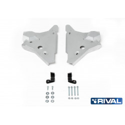 Blindage aluminium RIVAL - Triangle avant - Nissan Navara NP300 15+ (2.3D)