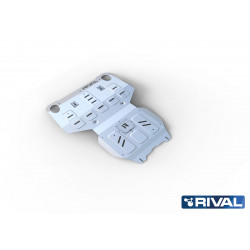 Blindage aluminium RIVAL - Moteur + Radiateur - Toyota Hilux Revo 2015+