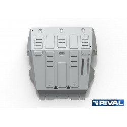 RIVAL aluminum shielding - Radiator + engine - VW Amarok 2010+