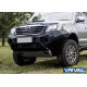 RIVAL front bumper - Aluminum - Toyota Hilux Revo (2016+) - WITHOUT LED lights (NOT CE)