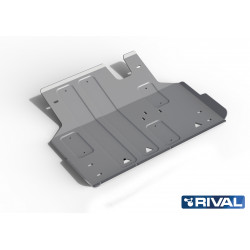 RIVAL aluminum shield - Gearbox and transfer - Toyota Land Cruiser HZJ7  (2007 - )