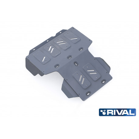 RIVAL aluminum shielding - Engine - Land Cruiser HDJ100 (Auto box)