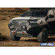 RIVAL front bumper - Aluminum - Toyota Hilux Revo (2021+) Executive/Invincible - With LED lights (NON CE)
