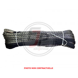 CORDE PLASMA 9.5 MM X 30 M GRIS - WINCH ROPE 9.5 MM X 30 M GREY