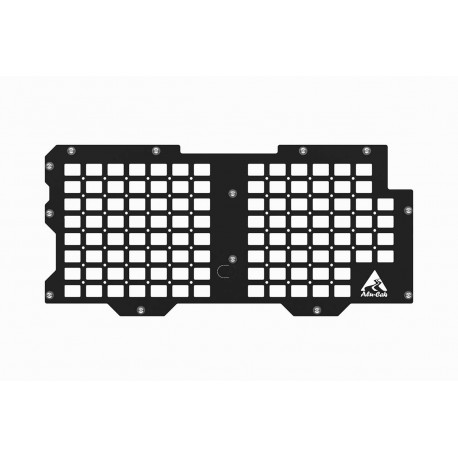 Alu-Cab - "Molle" plate rear door, upper part ModCAP and Canopy Camper (DC & EC)